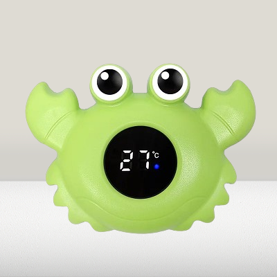 Thermomètre bain bébé - BabyBathTempMeter™ - Crabe-vert