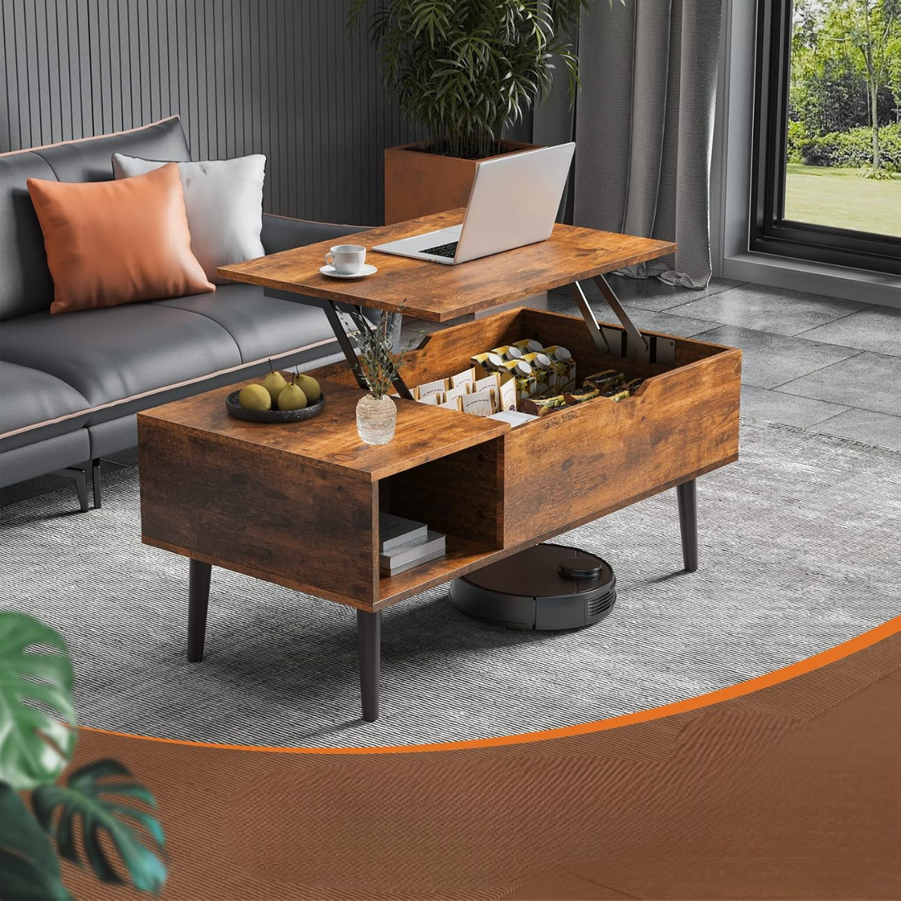 Table Basse - LivingRoomTable™ - Marron