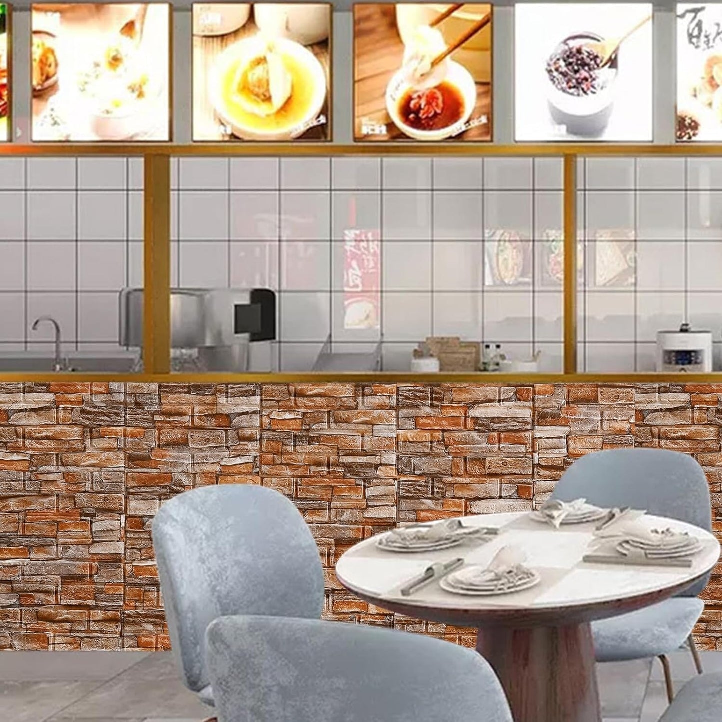 WallCover3D™ - Rouge Brique