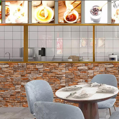 WallCover3D™ - Rouge Brique