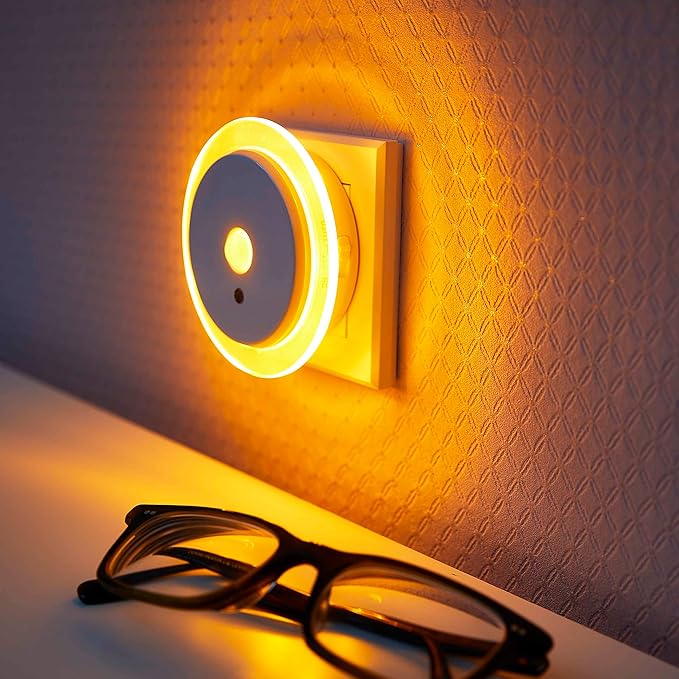 Veilleuse LED - SoftGlow™ - Ambre