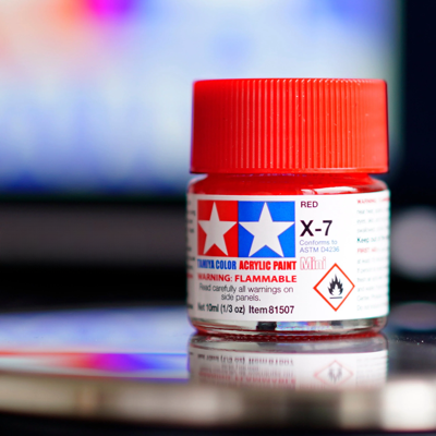 Peinture Acrylique - AquaGlossPaint™ - Rouge