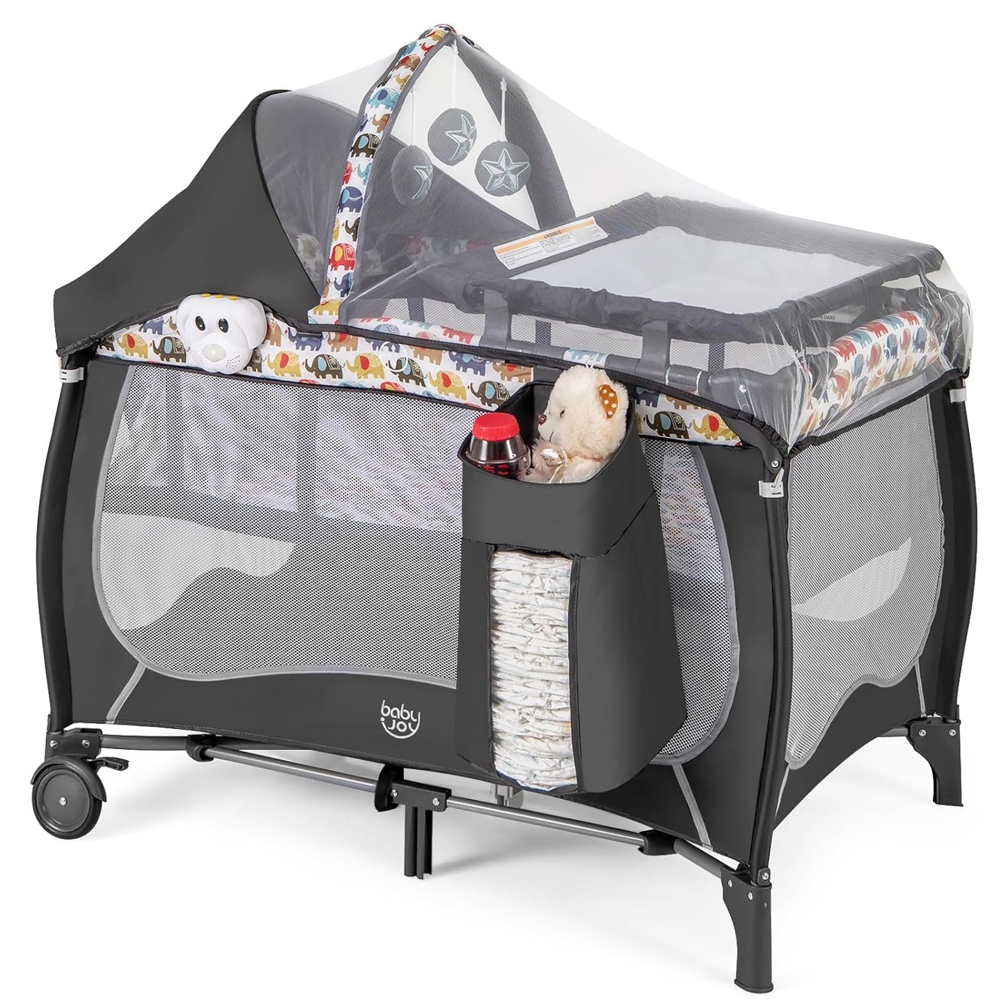 Lit Pliable pour Bébé - HappyTraveller™