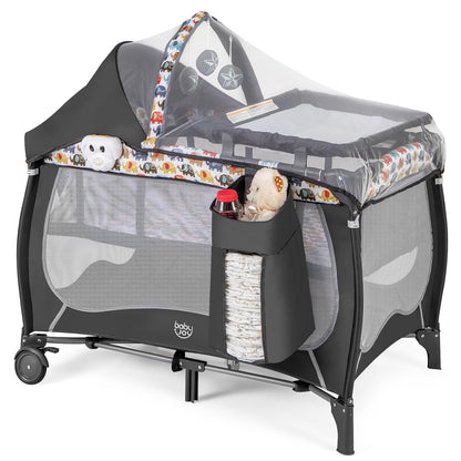 Lit Pliable pour Bébé - HappyTraveller™