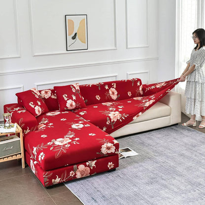 LoungeProtec™ - Fleurs rouges