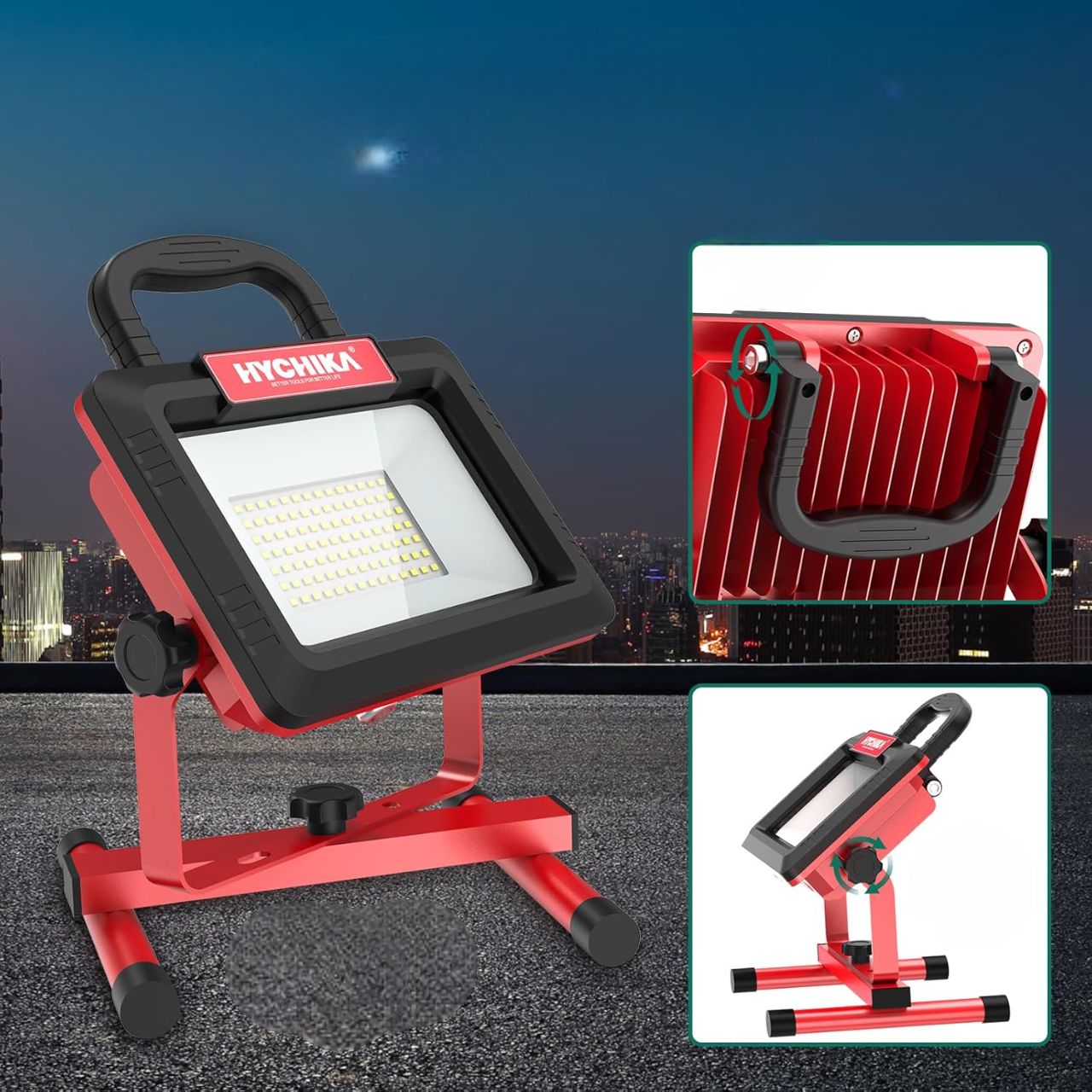 Lampe de Travail - PortableWorkLamp™ - Rouge