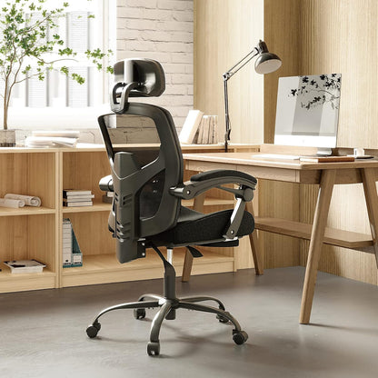 Chaise Ergonomique - ZenPosture™ - Noir