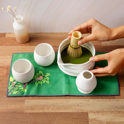 Service à Thé Japonais - ZenMatchaTeaSet™ - Blanc