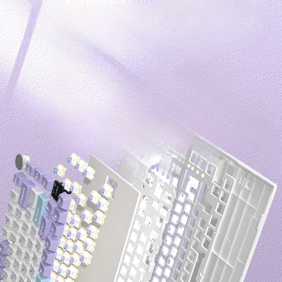 Clavier Mécanique - WirelessMechanicalKeyboard™ - Blanc