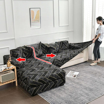 LoungeProtec™ - Formes Gris foncé