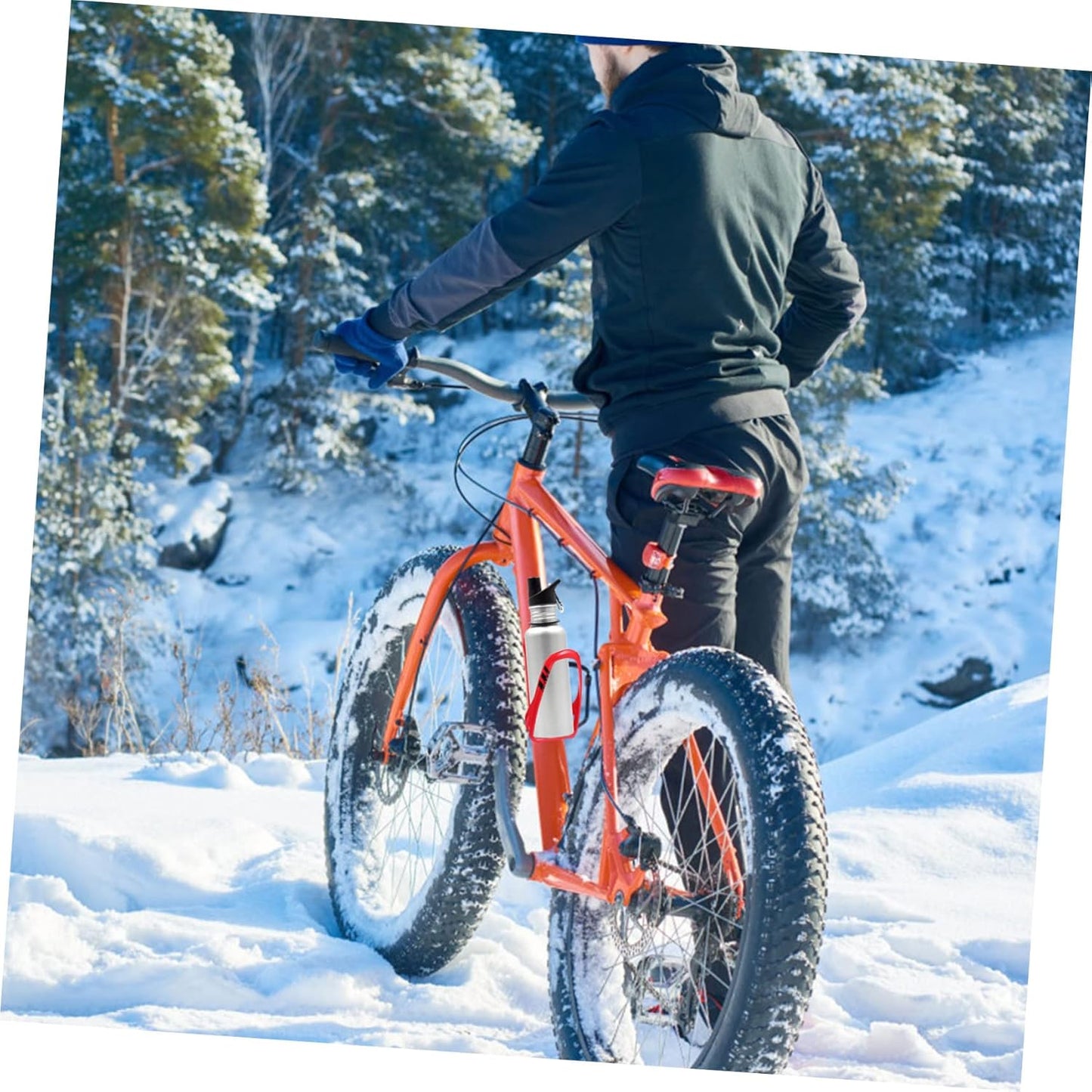 Porte Bidon Velo - BicycleBottleHolder™ - Rouge