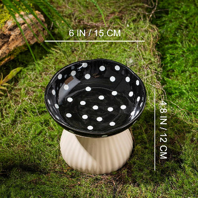 Gamelle pour Chat - CatShroom™ - Noir