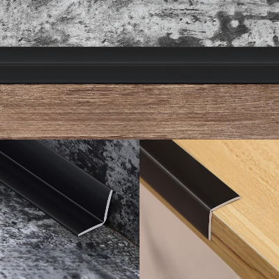 Protection Coin de Table - BabyBumper™ - Noir