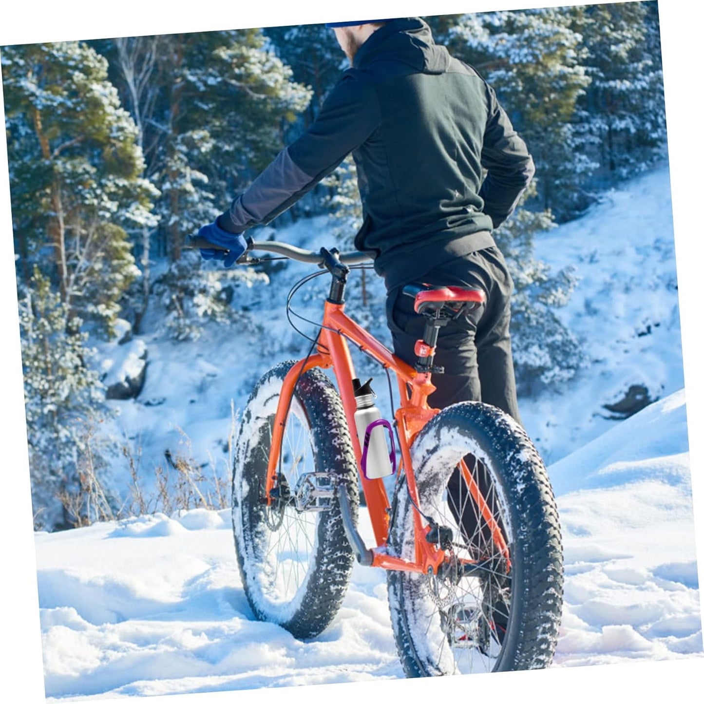 Porte Bidon Velo - BicycleBottleHolder™ - Violet