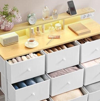 Meuble de Rangement - LumiTiroir™ - Blanc