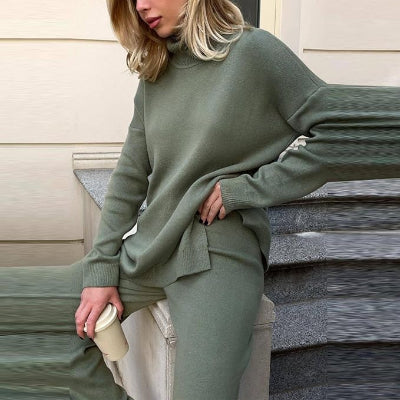 Pull - CozyTurtleneck™ - Vert Olive