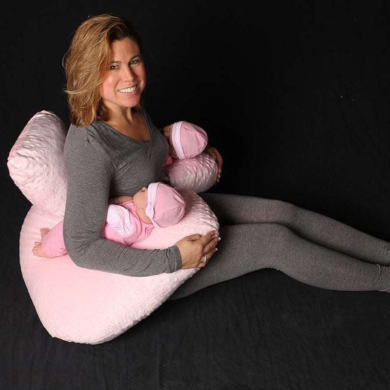 Coussin d'Allaitement - TwinCuddle™ - Rose