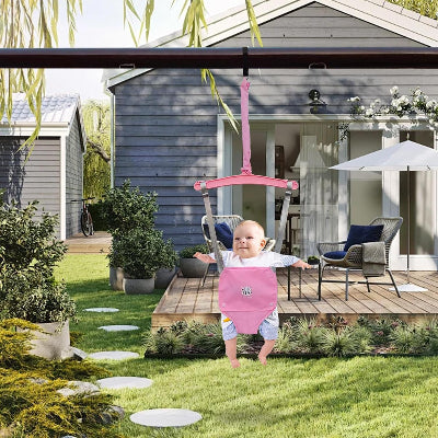 BALANCOIRE BEBE - BabyBounce™ - Rose