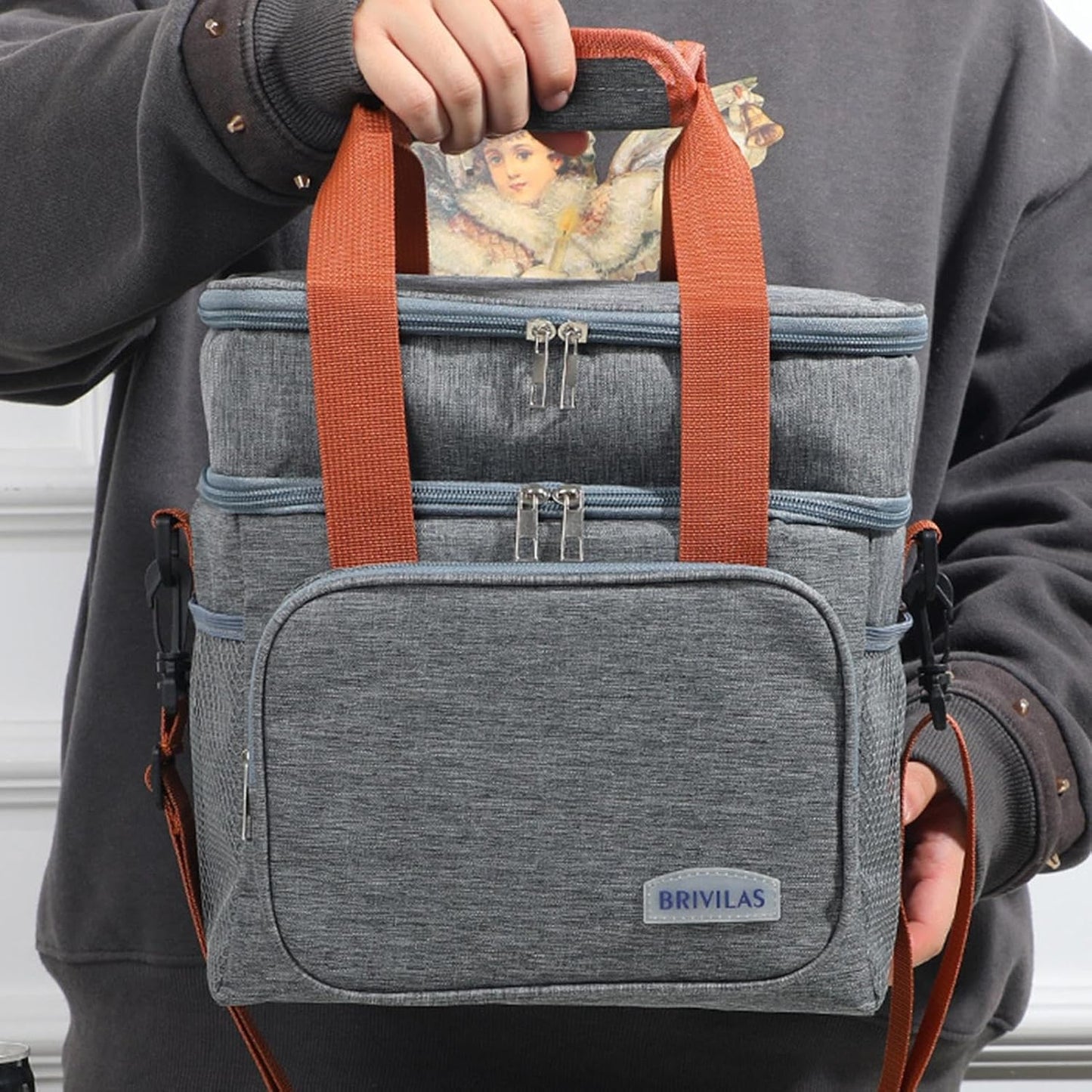 Sac Isotherme - LunchMode Pro™ - Gris