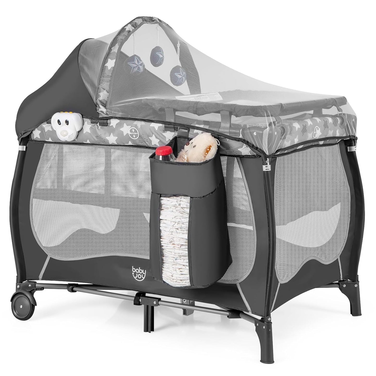 Lit Pliable pour Bébé - HappyTraveller™