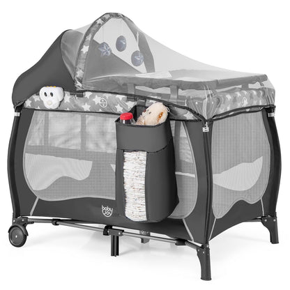 Lit Pliable pour Bébé - HappyTraveller™
