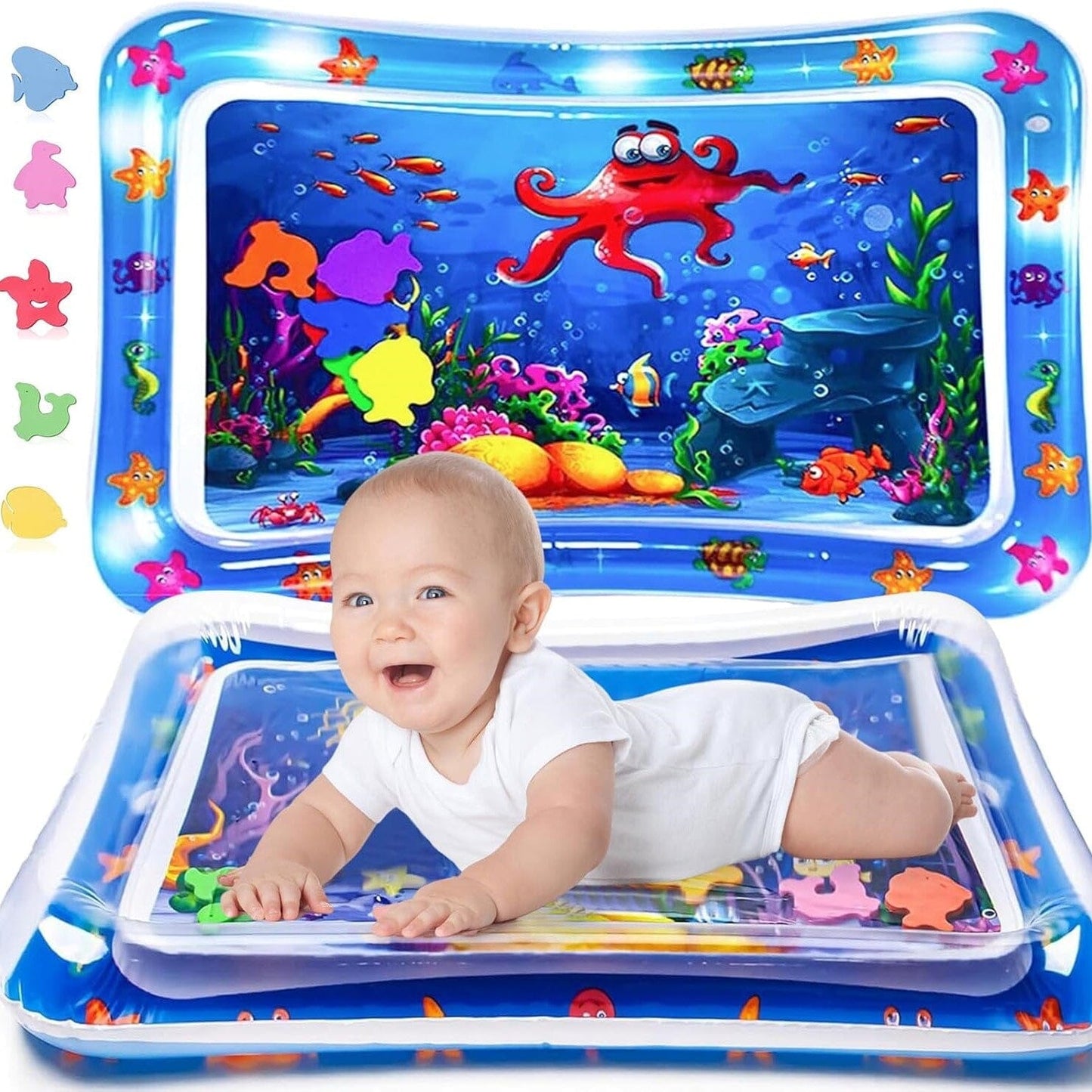 Tapis d'Éveil Gonflable - AquaTapis™ - Poulpe