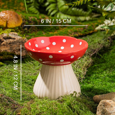 Gamelle pour Chat - CatShroom™ - Rouge