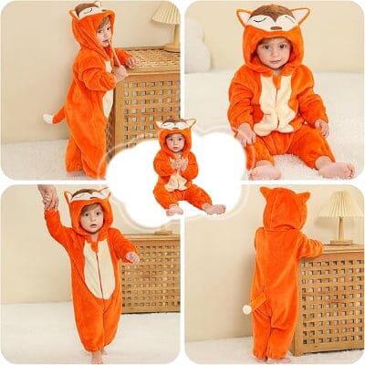 Pyjama Bebe - FluffyToddler™ - Renard