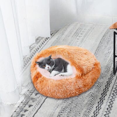 Lit pour Chat - FluffyDream™ - Camel