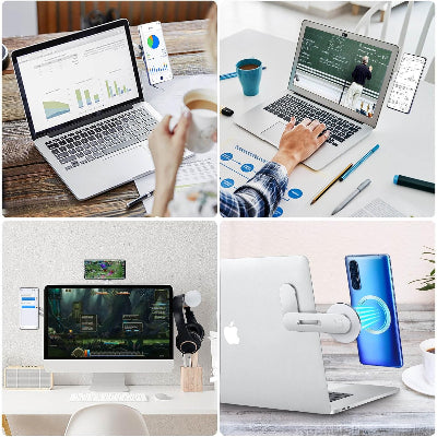 SUPPORT TELEPHONE - SnapSide™ - Argent