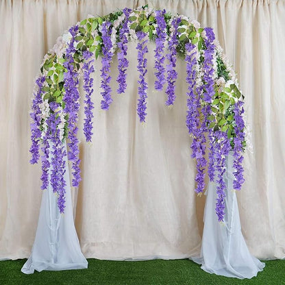 Guirlande Fleurs  - SilkBloom™ - Violet