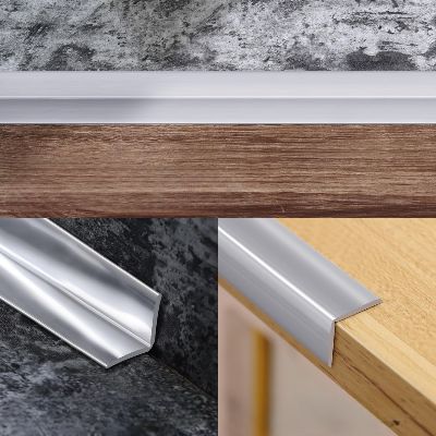 Protection Coin de Table - BabyBumper™ - Argent