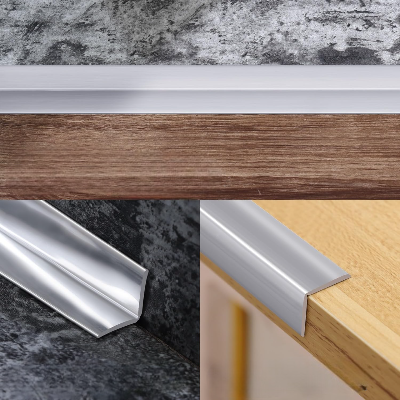 Protection Coin de Table - BabyBumper™ - Argent