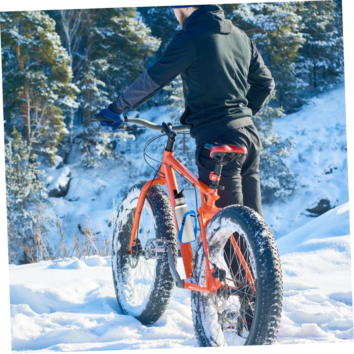 Porte Bidon Velo - BicycleBottleHolder™ - Bleu