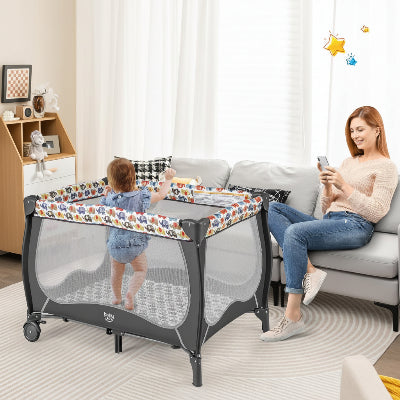 Lit Pliable pour Bébé - HappyTraveller™