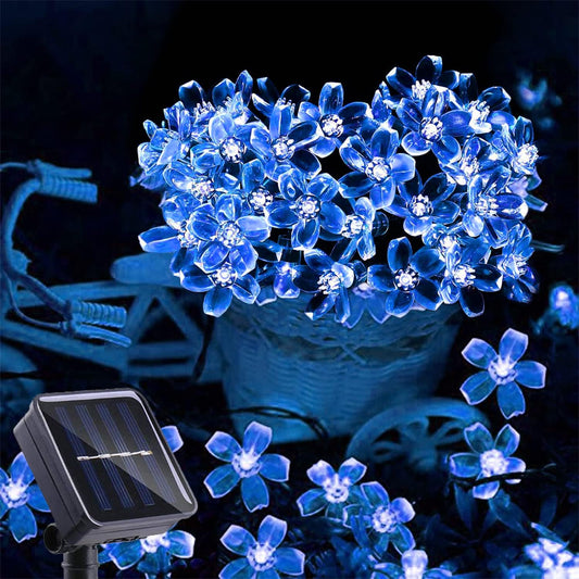 Guirlande Lumineuse - SolarBloom™ - Bleu
