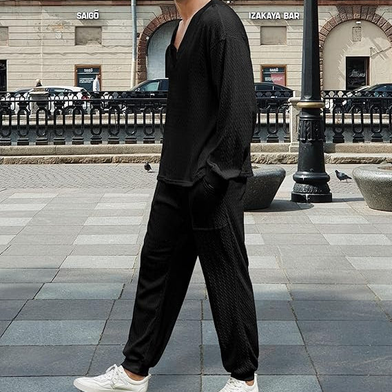 Tenue Été Homme - UrbanEaseSet™ - Noir