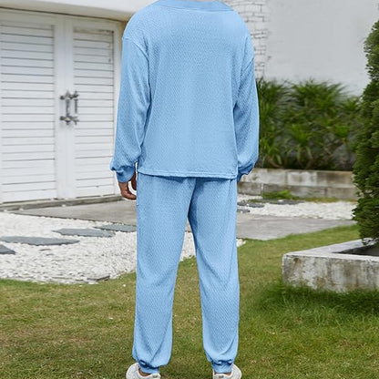 Tenue Été Homme - UrbanEaseSet™ - Bleu Cliel