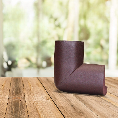 Protection Coin de Table - CushionEdge™ - Marron
