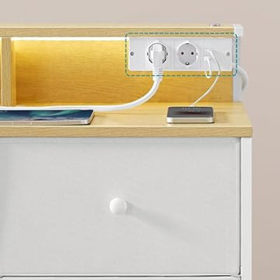 Meuble de Rangement - LumiTiroir™ - Blanc