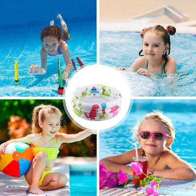 Piscine Gonflable - FunPloof™ - Dinosaure