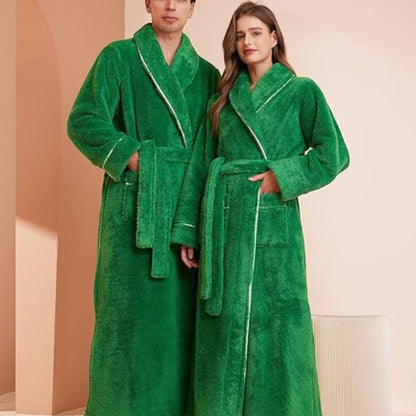 Peignoir De Bain - CozyCottonBathRobe™ - Vert