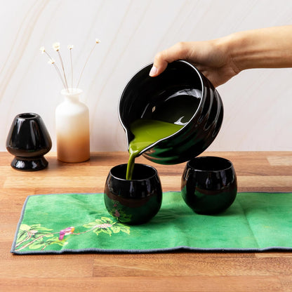 Service à Thé Japonais - ZenMatchaTeaSet™ - Noir
