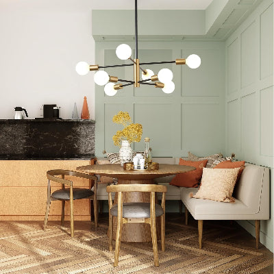 Lustre - NovaDesign™ - Noir & Doré