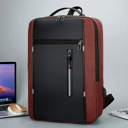 Sac à Dos pour Ordinateur - OfficeTechPack™ - Rouge