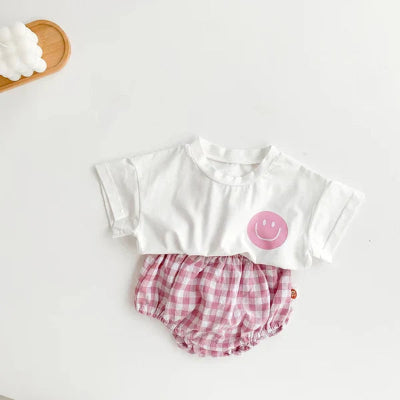 Ensemble Bebe - CarréDouceur™ - Rose