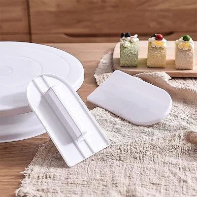 Accessoire Patisserie - CakeSmootherPolisher™ - Blanc