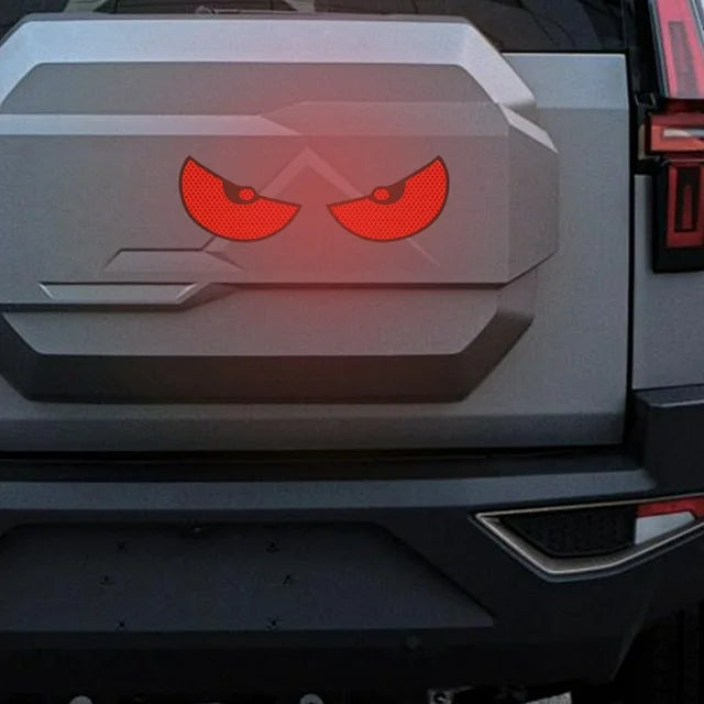 Sticker Voiture - EyeAlert™ - Rouge