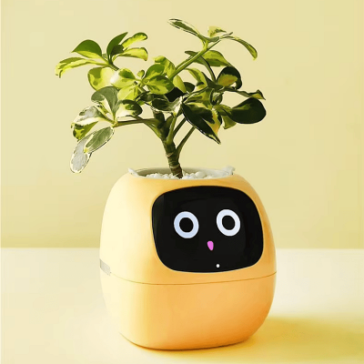 Pot de fleurs -  SmartPlanter™ - Jaune