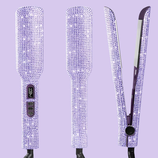 Lisseur Professionnel - RhinestoneStyler™ - Violet